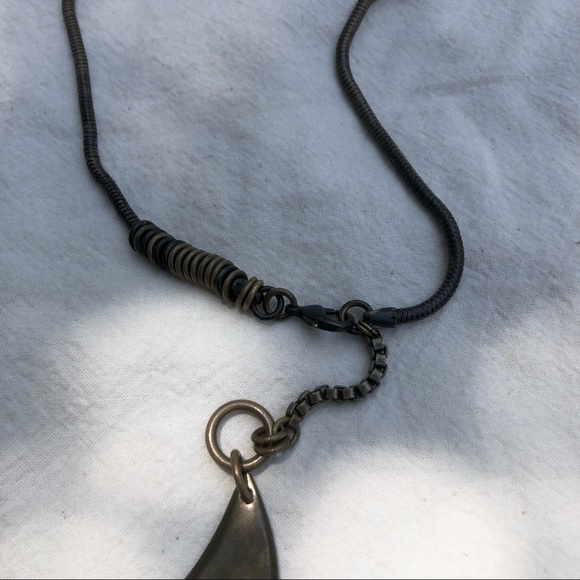 Annie Costello Brown Dagger Necklace - Picture 8 of 10